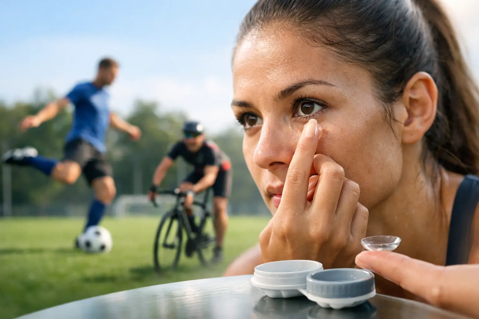 Contact Lenses for Sports: Clear Vision, More Freedom
