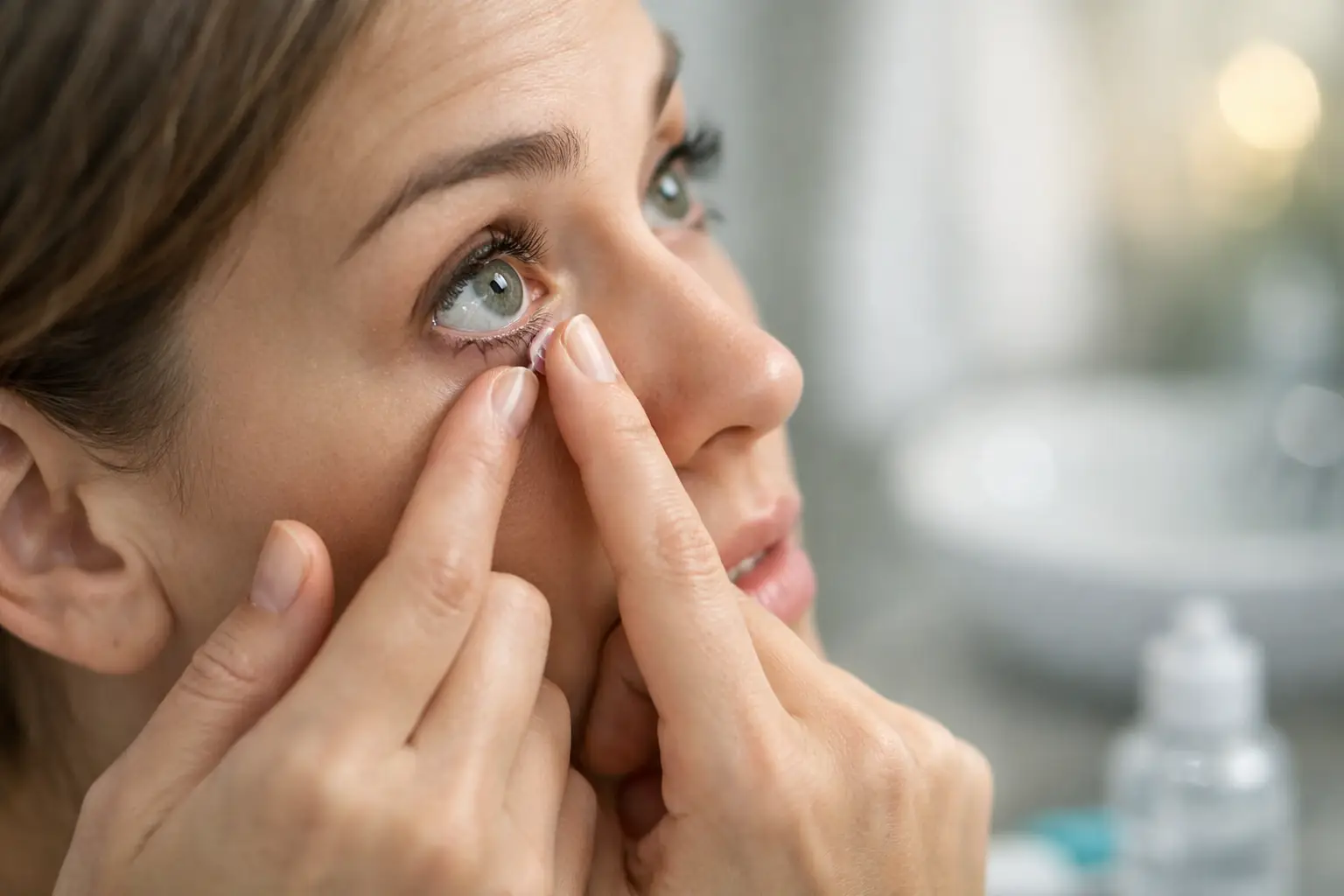 How to Remove a Stuck Contact Lens Safely