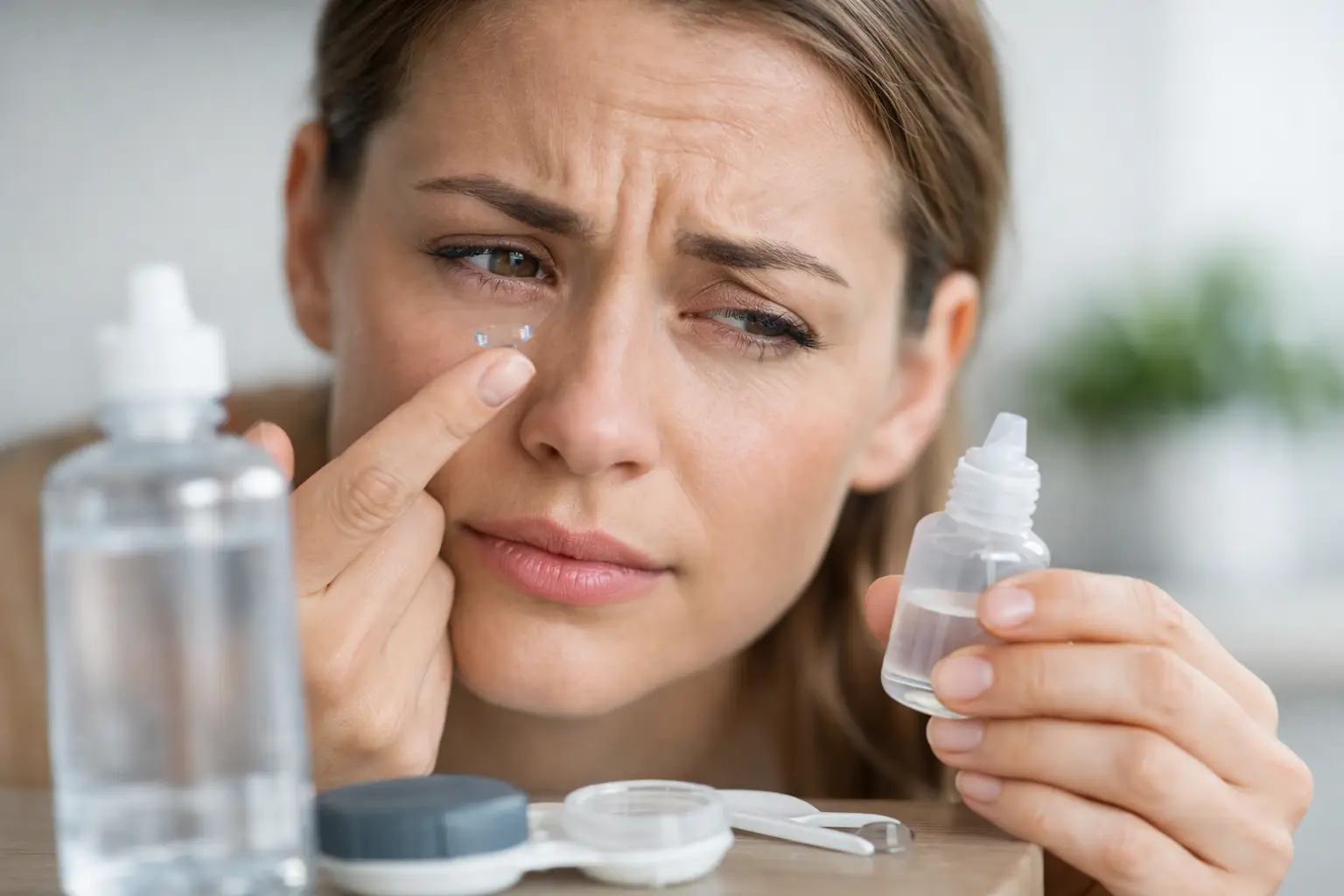 Why Do Contacts Feel Dry? Causes and Fixes