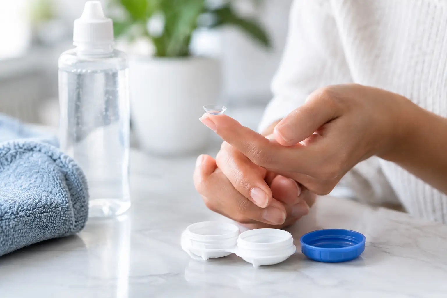 Lens Care for Clear, Comfortable Contacts